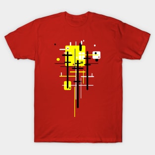 Bauhaus architecture pattern T-Shirt